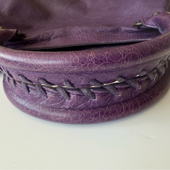 ‼️SOLD‼️ BALENCIAGA S/S 2012 RH Dark Violet Purple City Bag - Picture 11 of 15